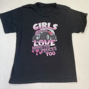 Girls Love Monster Trucks Too Tee